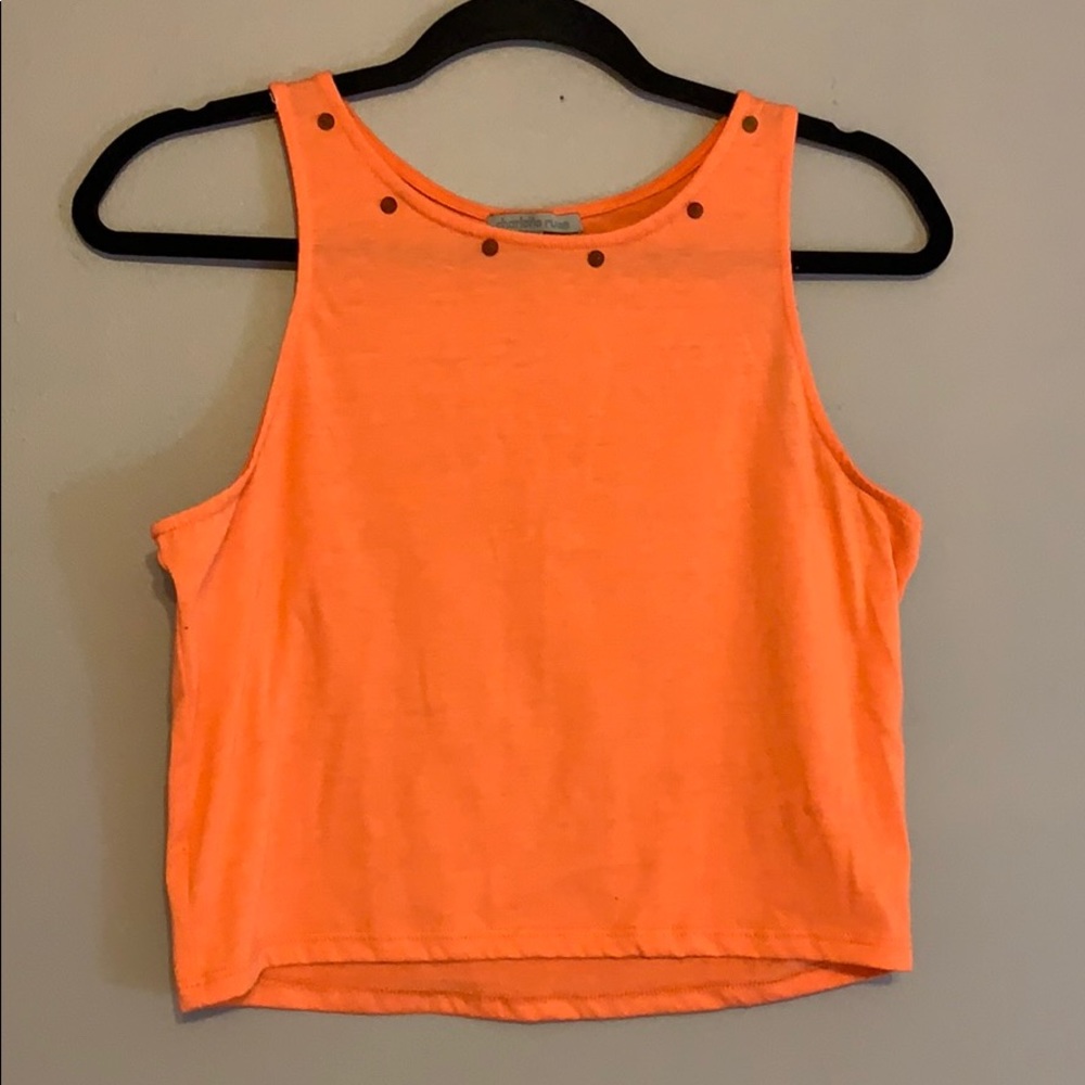 Studded Crop Tank
